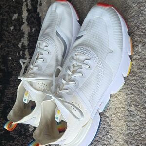 Sorel Kinetic Rush Sneaker White/Rainbow Pride  "Love Is Love" Men 8.5/Women 10